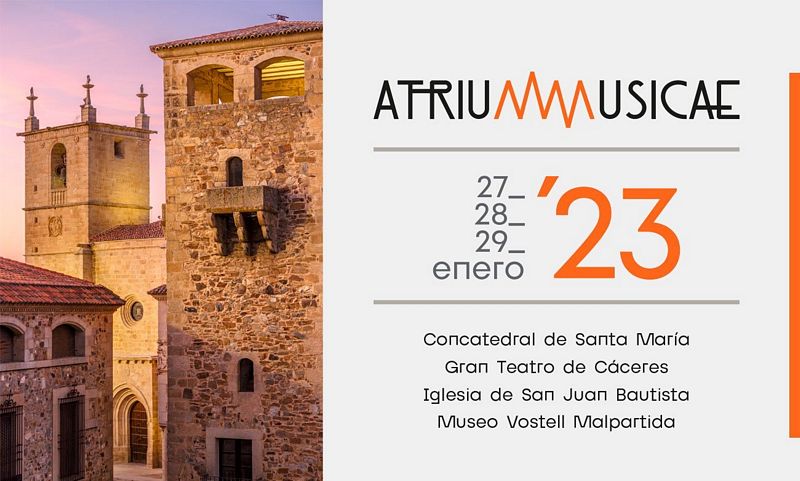 Atrium Musicae, primer festival de la Fundación Atrio Cáceres
