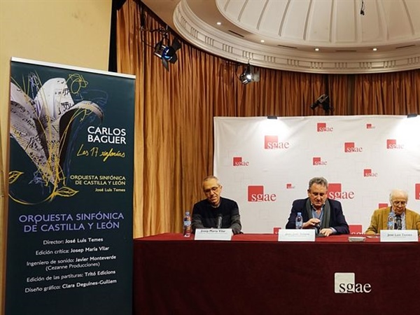 José Luis Temes y la Orquesta Sinfónica de Castilla y León publican las 17 Sinfonías de Carlos Baguer