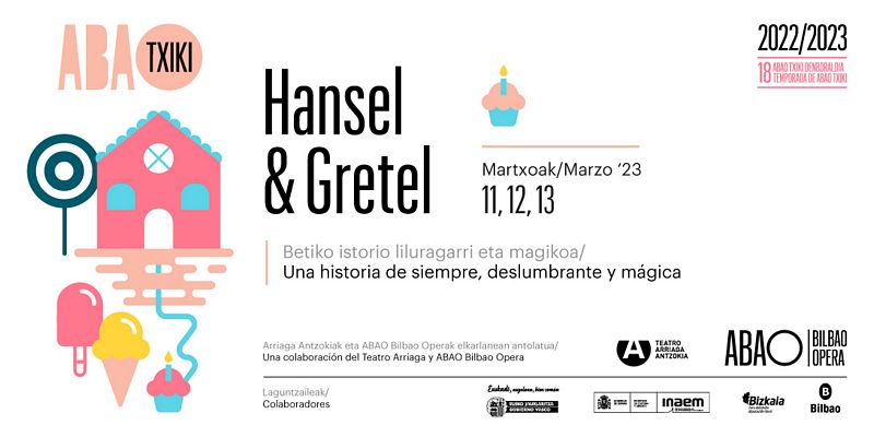 Hansel & Gretel, el clásico de los hermanos Grimm se renueva por el activismo social en ABAO Txiki