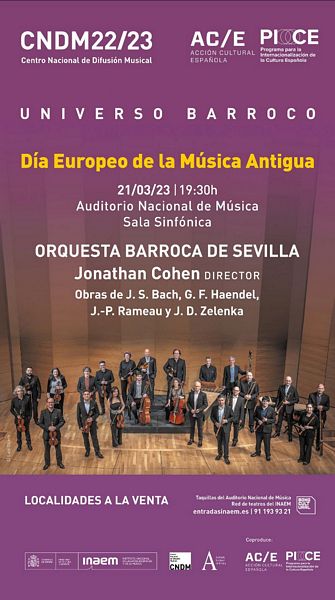 El CNDM y Acción Cultural Española celebran el Día Europeo de la Música Antigua