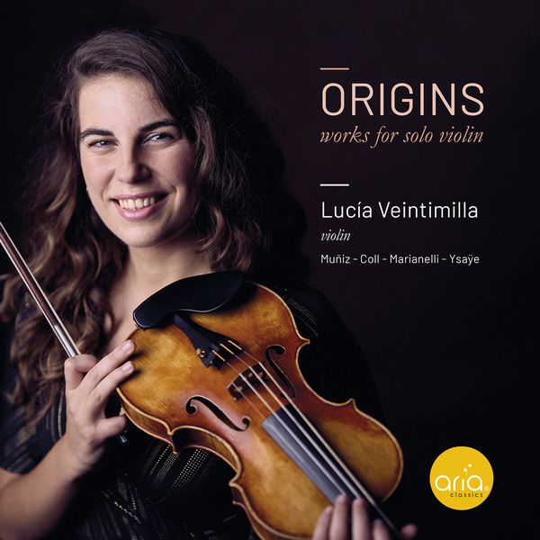 ARIA classics edita Origins de la violinista Lucía Veintimilla