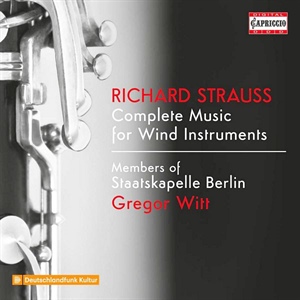 R. STRAUSS: Música completa para instrumentos de viento.