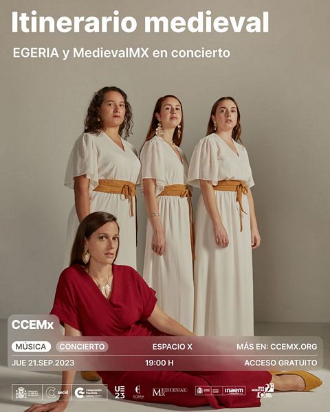 El ensemble vocal femenino EGERIA lleva su itinerario medieval a México