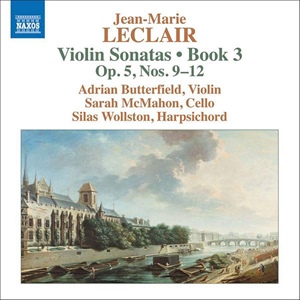 LECLAIR: Sonatas violín (Libro 3)