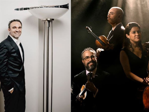 El Cuarteto Quiroga inaugura su residencia en el CNDM con un concierto junto a Jörg Widmann