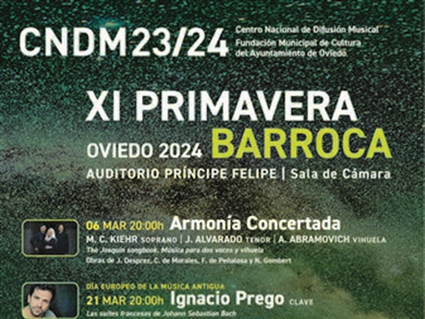 El CNDM y el Ayuntamiento de Oviedo presentan la XI edición del ciclo Primavera Barroca