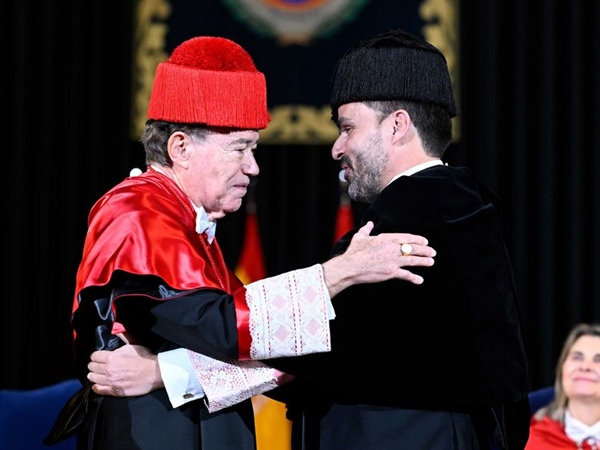 Gregorio Marañón, presidente del Teatro Real, doctor Honoris Causa por la Universidad Rey Juan Carlos