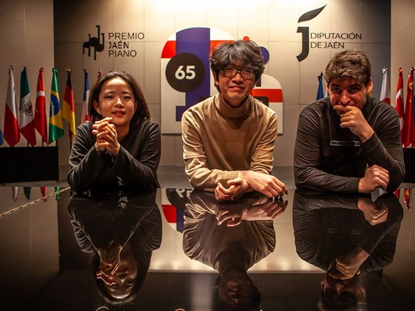 Jooyeon Ka, Deren Wang y Roberto Rúmenov, finalistas del 65 Premio Jaén de Piano