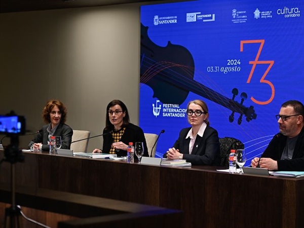 73 edición del Festival Internacional de Santander, que se celebrará del 3 al 31 de agosto