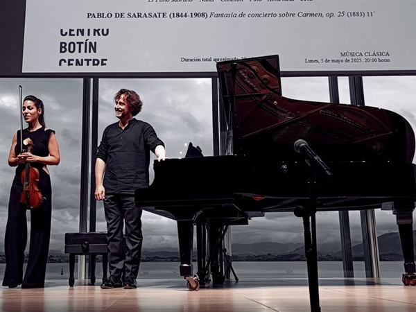 Crítica / Leticia Moreno y Antonio Galera: paisajes musicales en Santander - por Darío Fernández Ruiz