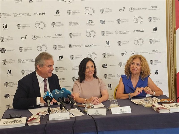 Presentada la nueva temporada 24/25 de la Sociedad de Conciertos de Alicante