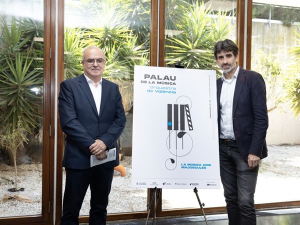 El Palau de la Música de Valencia reivindica la música en mayúsculas en su temporada 2025/26