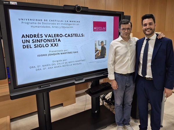 Una tesis doctoral pone en valor la trayectoria como sinfonista de Andrés Valero-Castells
