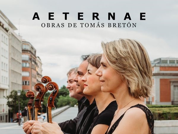 El Cuarteto Bretón culmina la grabación de los Cuartetos de Tomás Bretón con “Aeternae”