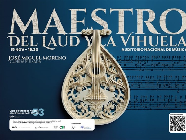 José Miguel Moreno, referente de la música antigua, en el Ciclo de Conciertos de la UAM