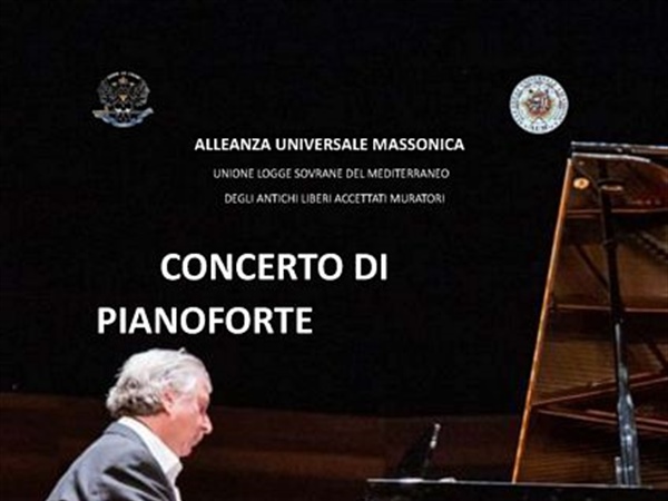 Concierto del compositor y pianista Josué Bonnín de Góngora en el marco de la masonería