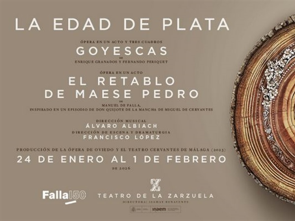 El Teatro de la Zarzuela acoge La Edad de Plata, un homenaje a la cultura española