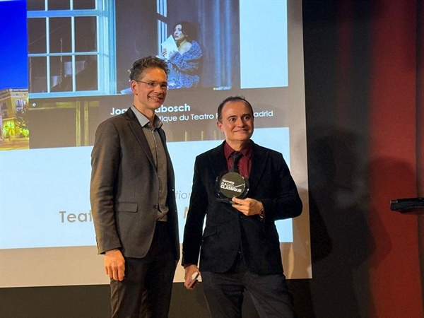 El Teatro Real, galardonado en París con el Trofeo Mezzo Internacional