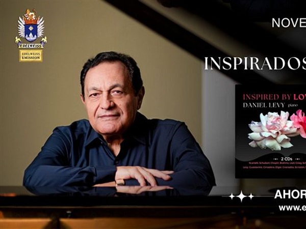 El pianista Daniel Levy presenta su nuevo doble álbum 'Inspirados por Amor'