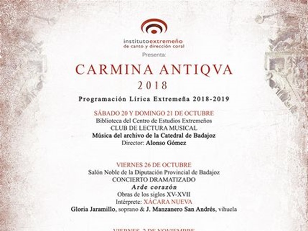Carmina Antiqva 2018