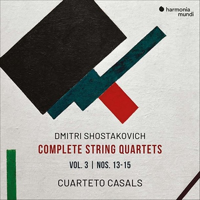 SHOSTAKOVICH: Cuartetos de cuerda completos (Volumen 3: 13-15)
