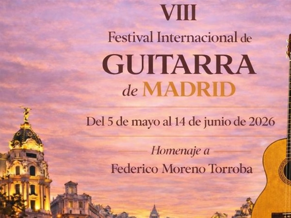 Ocho conciertos en la octava edición del Festival Internacional de Guitarra de Madrid
