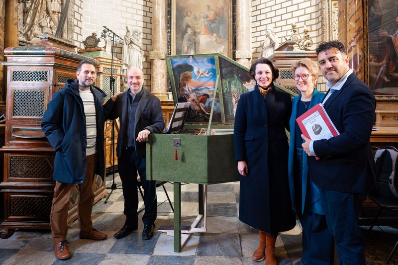 Ulises Illán y Nereydas recuperan en Toledo ‘la lira del cielo’, instrumento único en el mundo