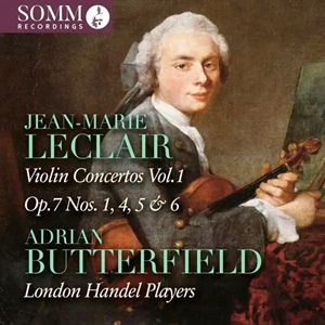 LECLAIR: Conciertos para violín (Vol. 1 Op. 7 ns. 1, 4, 5, & 6)