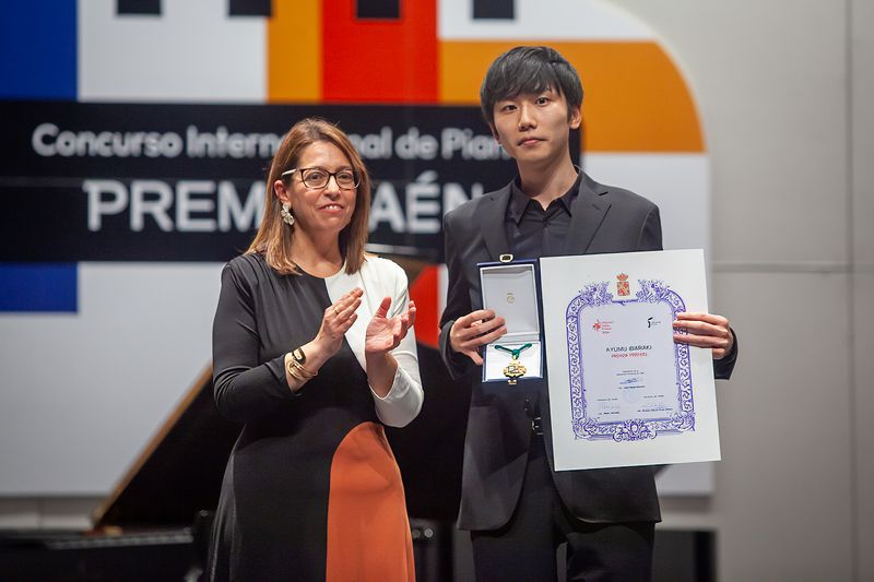 Ayumu Ibaraki, primer premio en el Concurso Internacional de Piano “Premio Jaén”