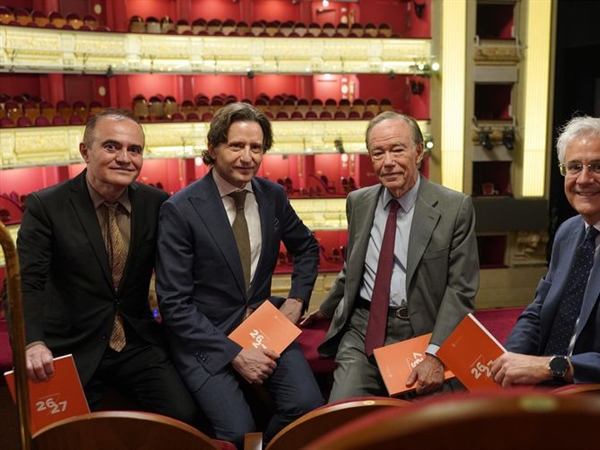 Temporada 2026-27 del Teatro Real, con seis nuevas producciones y cuatro nuevos títulos en su historia