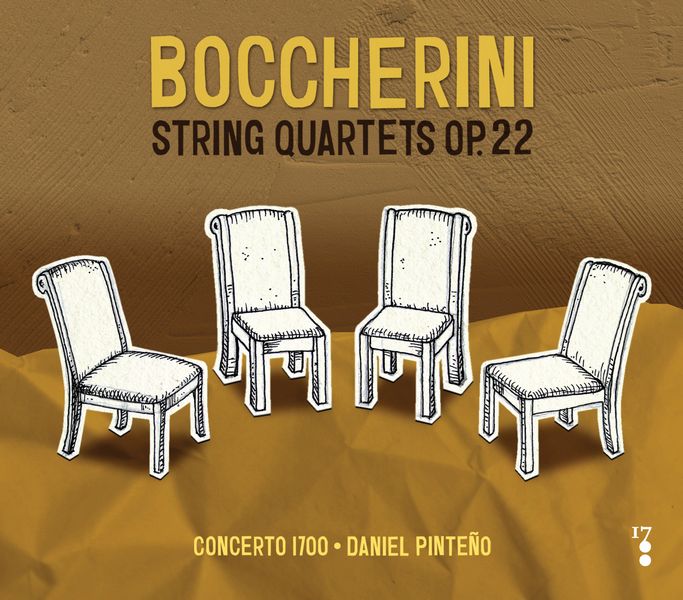 Concerto 1700 graba la integral de los Cuartetos Op. 22 de Boccherini