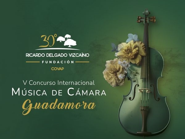 La Fundación Ricardo Delgado Vizcaíno convoca el V Concurso Internacional de Música de Cámara “Guadamora” en su 30 aniversario