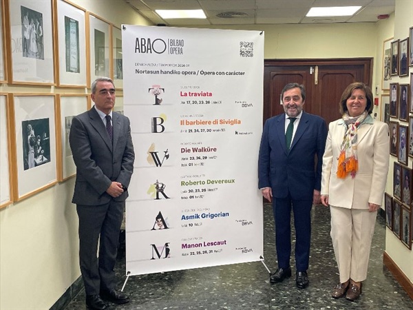ABAO Bilbao Opera comienza un trienio histórico para celebrar su doble aniversario
