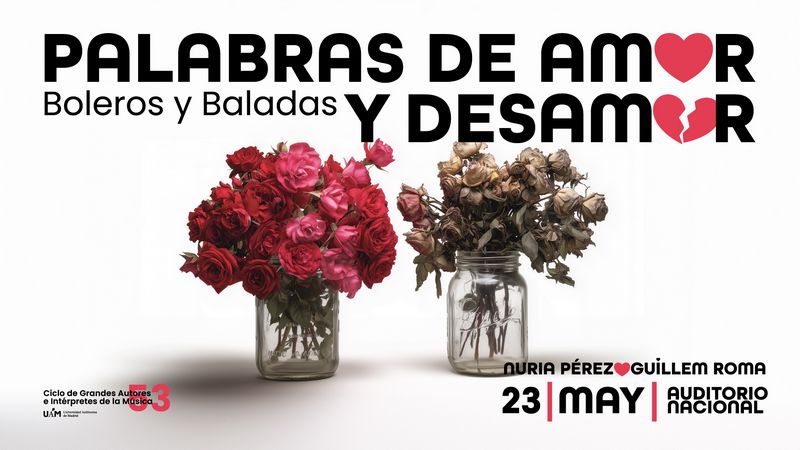 De Manzanero a Gardel: el bolero y la balada en el ciclo de la UAM con Palabras de Amor y Desamor