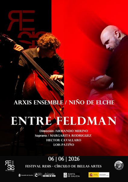 El Festival Resis llega al Círculo de Bellas Artes con 'Entre Feldman'