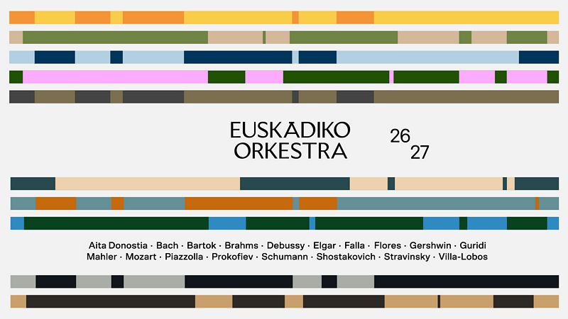 Euskadiko Orkestra presenta su nueva temporada 2026/27