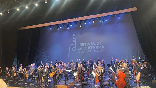Crítica / La Filarmónica de Málaga y Juan Paulo Gómez clausuran el Festival de Guitarra Ciudad de Málaga - por Jorge Rodríguez Morata