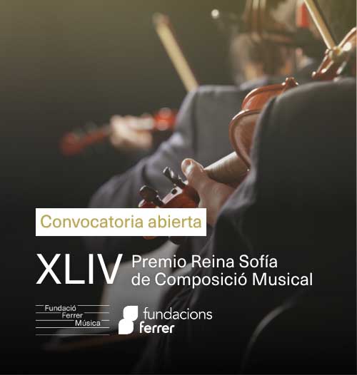 El XLIV Premio Reina Sofía de Composición Musical amplía su reconocimiento con dos nuevos galardones y una dotación total de 175.000 euros