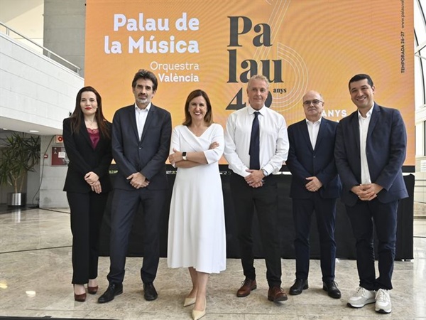 El Palau de la Música de València celebra su 40 aniversario en la nueva temporada 2026/27