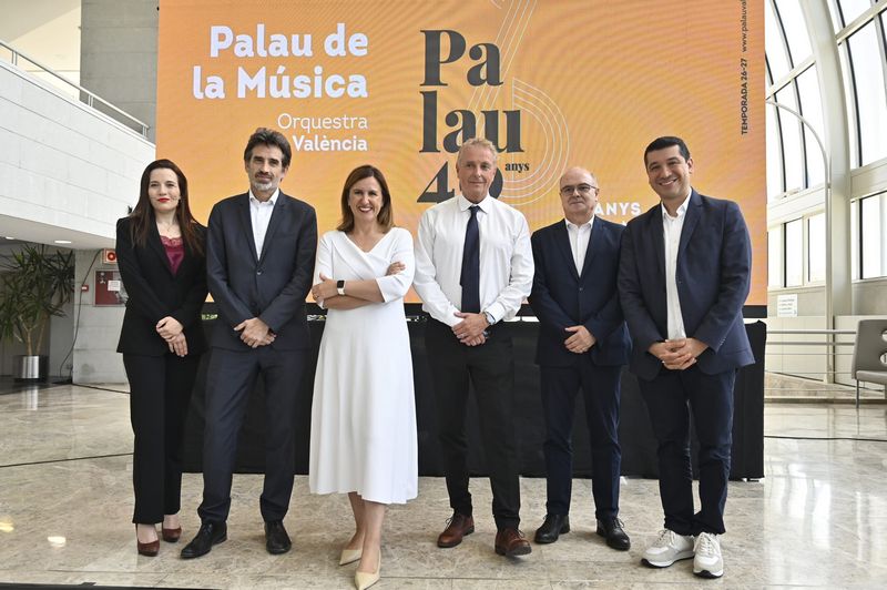 El Palau de la Música de València celebra su 40 aniversario en la nueva temporada 2026/27