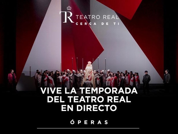 Cuatro óperas de la nueva temporada del Teatro Real se podrán ver en directo en salas de cine de toda España