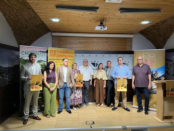 El CNDM y el Museo Vostell Malpartida presentan la 28 edición del Ciclo de Música Contemporánea