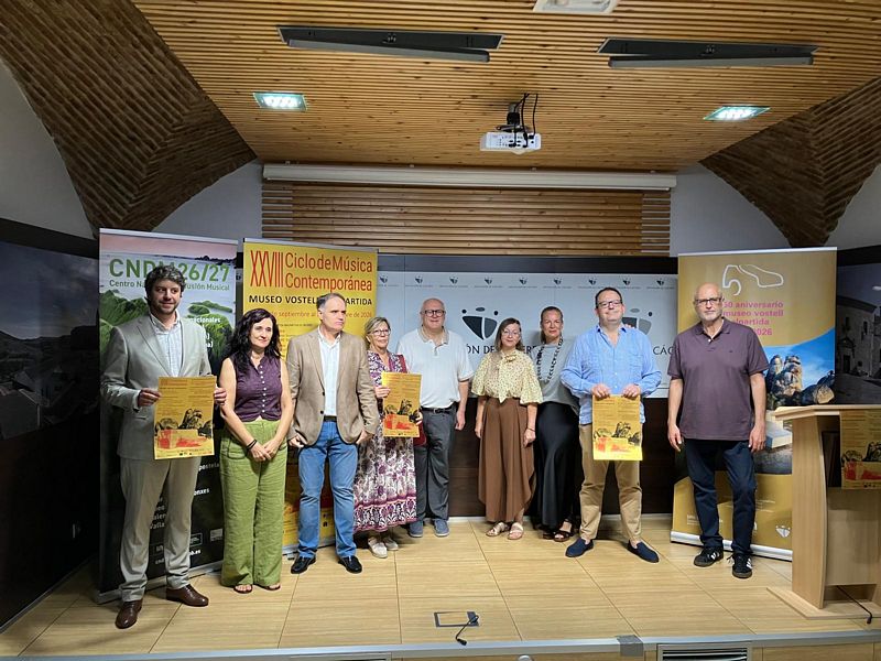 El CNDM y el Museo Vostell Malpartida presentan la 28 edición del Ciclo de Música Contemporánea