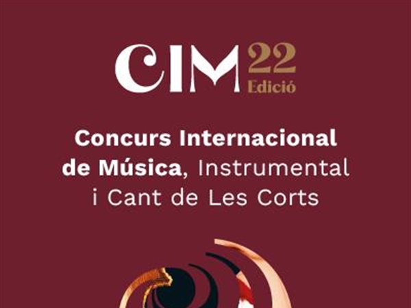 El Concurso Internacional de Música de Les Corts presenta su 22 edición