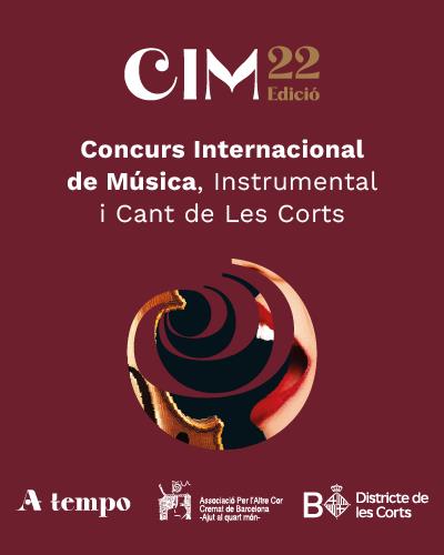 El Concurso Internacional de Música de Les Corts presenta su 22 edición