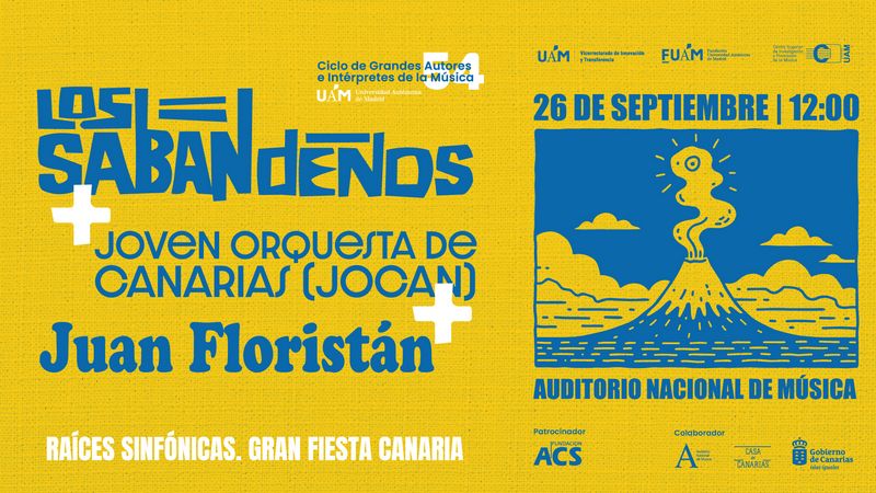La JOCAN, Juan Pérez Floristán y los Sabandeños inauguran el 54 Ciclo UAM