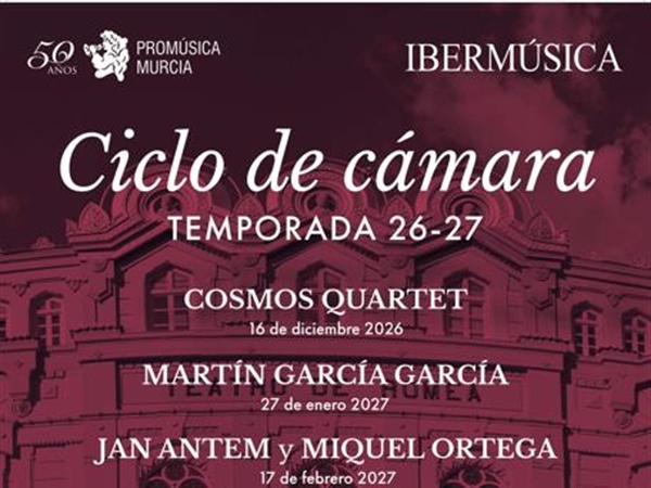 Nuevo Ciclo de Cámara en Murcia de la mano de Ibermúsica y la asociación Promúsica