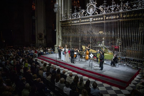 Crítica / Cristalina fuente: La música venció al tiempo en la Catedral de Toledo - por Diego de Palafox