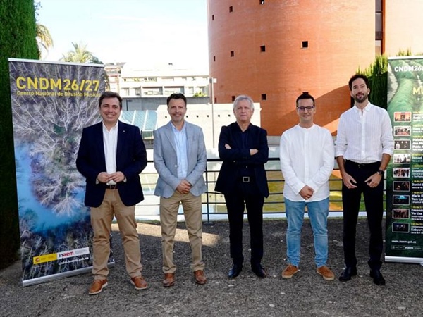 El CNDM y la Sociedad Filarmónica de Badajoz presentan la XVIII edición del ciclo Badajoz Actual
