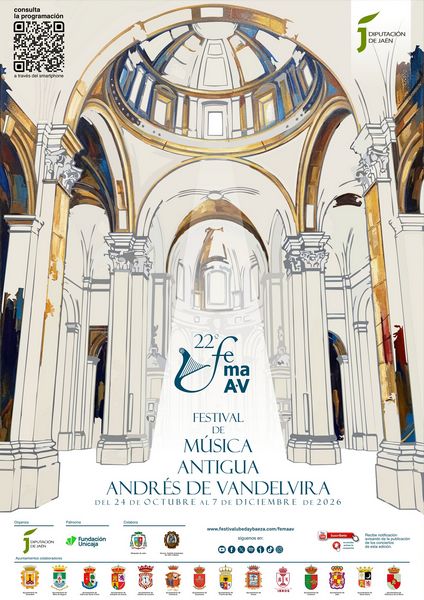 El Festival de Música Antigua Andrés de Vandelvira celebra su 22 edición con 15 conciertos por la provincia de Jaén
